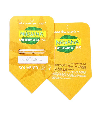 Bubblelicious Automatic fem (Nirvana Seeds) семена конопли — изображение 2